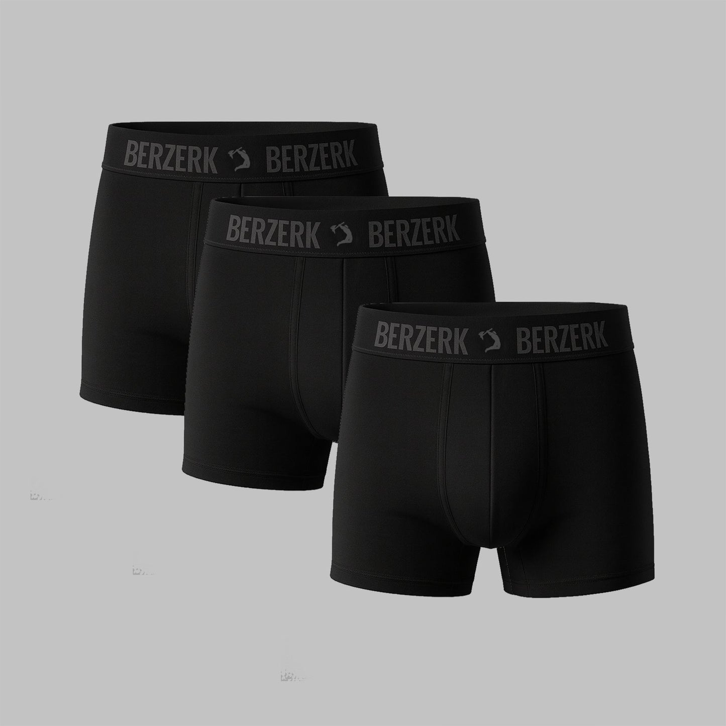 Kit Cueca Tech - 3 unidades - ALL BLACK