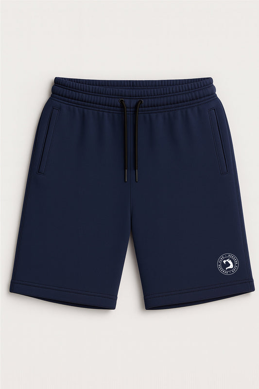 Bermuda Moletom - Double - Azul Marinho