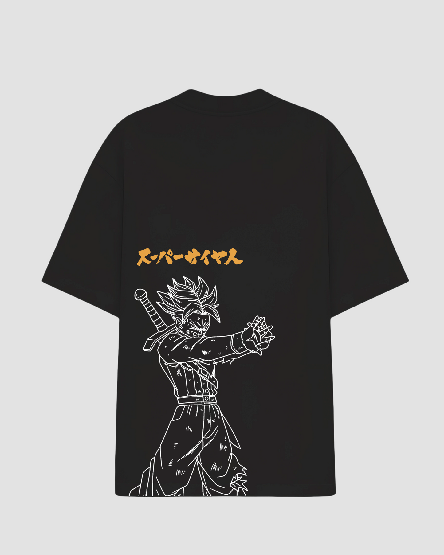 Oversized - DBSuper Future Trunks (Preto)